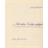 Littérature Lecture expliquée