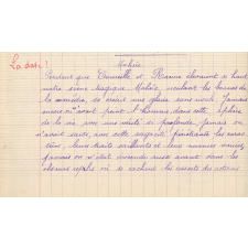 Cahier de composition française