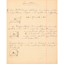 Cahier de mathématiques