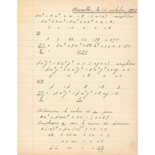 Cahier de mathématiques