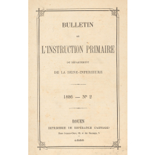 Bulletin de l'Instruction primaire de la Seine-Inférieure. Année 1886. N°2.