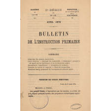 Bulletin de l'Instruction Primaire. Inspection Académique de la Seine-Inférieure. Académie de Caen. 2e série. N°14 à 13.