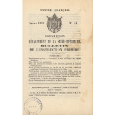 Bulletin de l'Instruction Primaire. Département de la Seine-Inférieure. Académie de Caen. Année 1869. N°11 à 12.