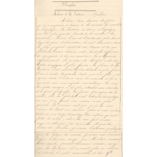 Cahiers de devoirs d'Eugénie Marin, élève de l'école communale de filles de Malesherbes (Loiret) - Année scolaire 1876-1877. 