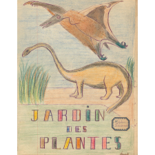 Cahier de sciences naturelles. Museum d'histoire naturelle. Jardin des plantes.