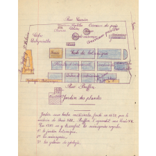 Cahier de sciences naturelles. Museum d'histoire naturelle. Jardin des plantes. 