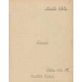 Cahier de sciences. 