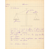 Cahier de sciences et de chansons. 