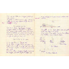 Cahier de sciences. 