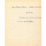 Cahier de leçons de choses et de géographie. 