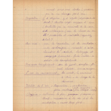 Cahier de leçons de choses. Sciences. 
