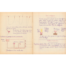 Cahier de sciences. Cahier d'observations. 