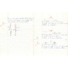 Cahier de leçons de choses. Cahier d'observation. 