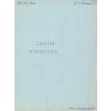 Cahier d'exercices