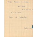 Cahier de technologie