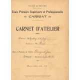 Carnet d'atelier