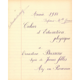 Cahier d'Education physique