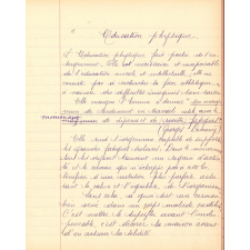 Cahier d'Education physique