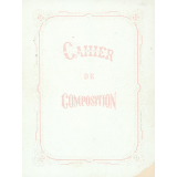 Cahier de composition