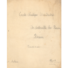 Cahier de dessin