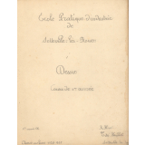 Cahier de dessin