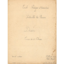 Cahier de dessin