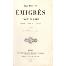 Les petits émigrés. Ouvrage à l'usage de la jeunesse