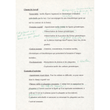Module de géométrie tactile