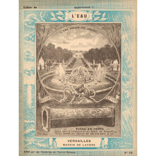 L'eau :  Versailles, bassin de Latone