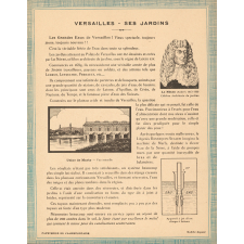 L'eau :  Versailles, bassin de Latone