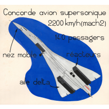 Concorde avion supersonique