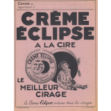 Couverture de cahier publicitaire : Crème Éclipse