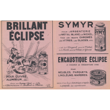 Couverture de cahier publicitaire : Crème Éclipse