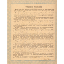 Nos grands républicains du XIXe siècle : Waldeck-Rousseau