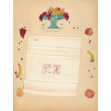 Cahier de couture. 