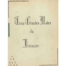 Dossier de couture. Trois grandes modes du Finistère. 