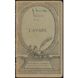 L'Avare. Comédie.