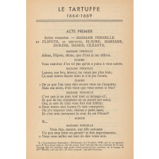 Le Tartuffe. Comédie.
