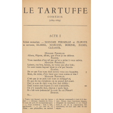 Le Tartuffe. Comédie.