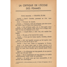 La Critique de l'école des femmes. L'Impromptu de Versailles.