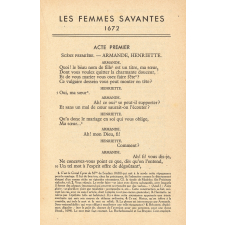 Les Femmes savantes. Comédie.