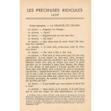 Les Précieuses ridicules. Comédie.