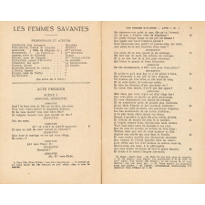 Les Femmes savantes - Notices et notes.