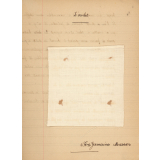 Cahier de couture. 
