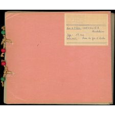 Cahier de couture. 