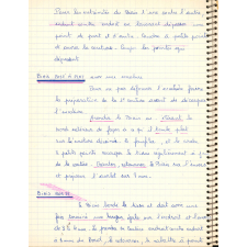 Cahier de couture. 