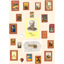 Panneau sur Jules Verne et ses œuvres