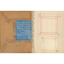 Cahier de couture. 