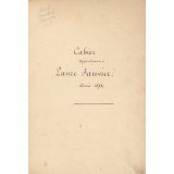 Cahier d'exercices