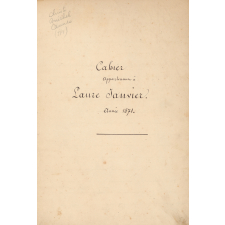 Cahier d'exercices